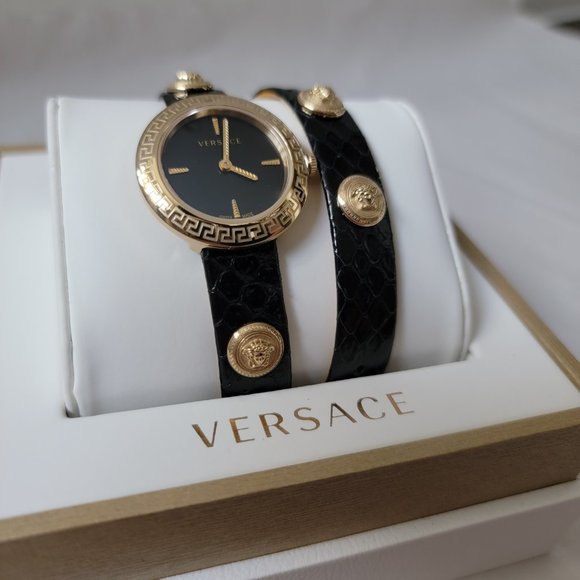 Versace Medusa Stud Icon Wrap Watch - Picture 5 of 13